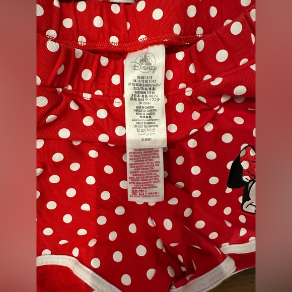 Bundle Girls Size 11/12 shorts and top sets- perfect for park wear Disney H&M - Picture 8 of 10
